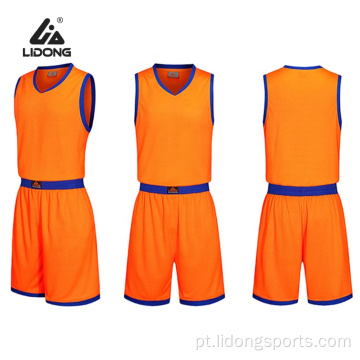 Cutom Basketball Jersey Uniforme de basquete juvenil barato